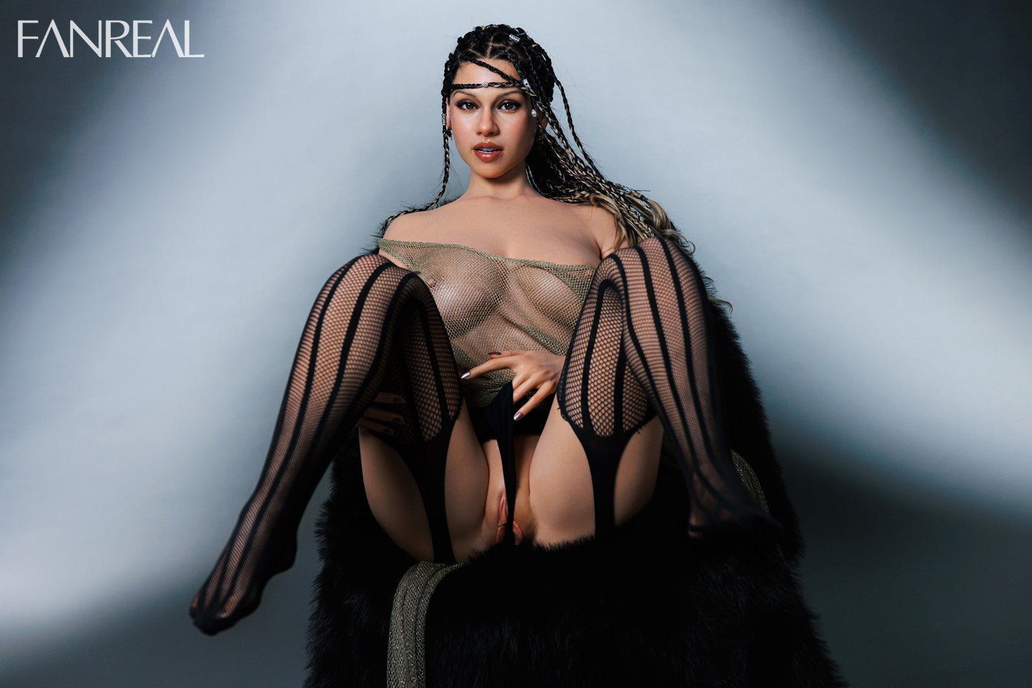 Vanessa poupée sexuelle (FanReal Doll 168cm F bonnet Silicone)