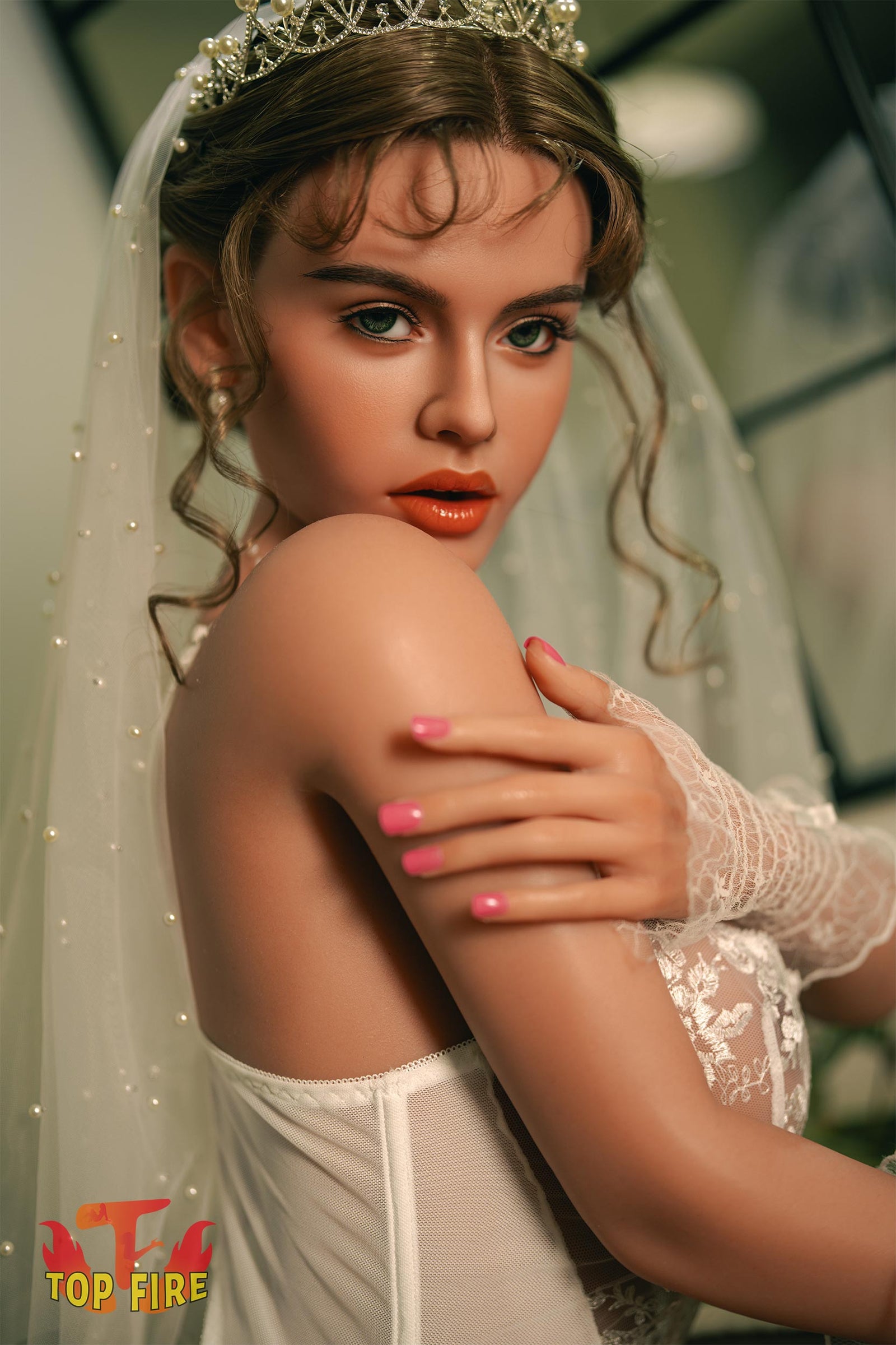 Casey poupée sexuelle (Top Fire Doll 158 cm bonnet D T41 Silicone)