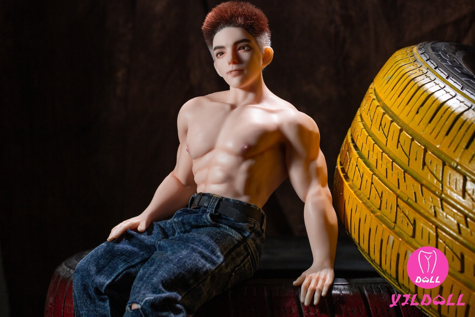 George mâle poupée sexuelle (YJL Doll 62cm MD017 Silicone)