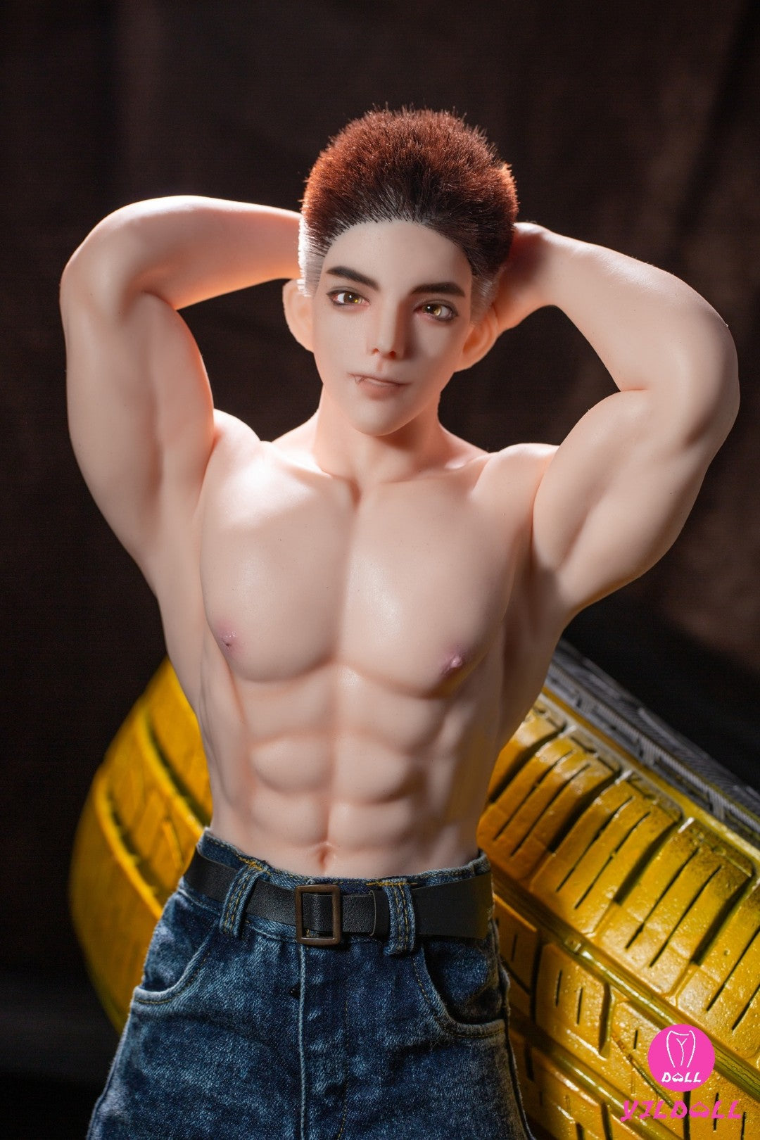 Georges Mâle poupée sexuelle (YJL Doll 62 cm (MD017 Silicone)