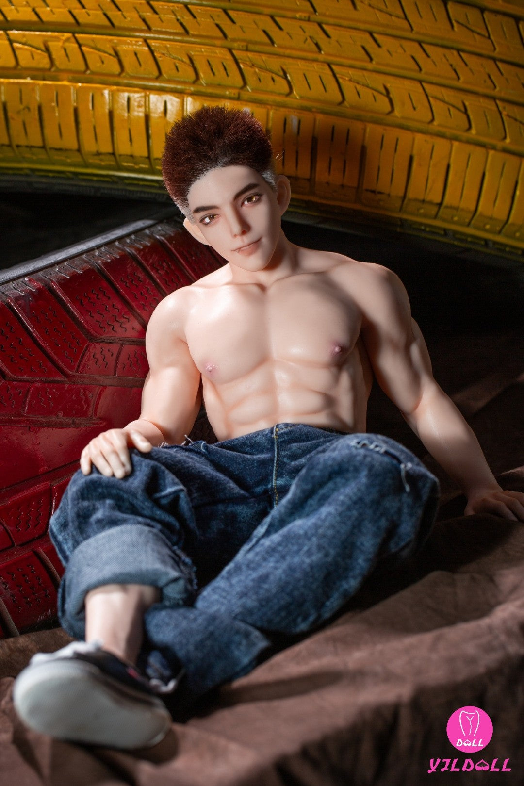 Georges Mâle poupée sexuelle (YJL Doll 62 cm (MD017 Silicone)