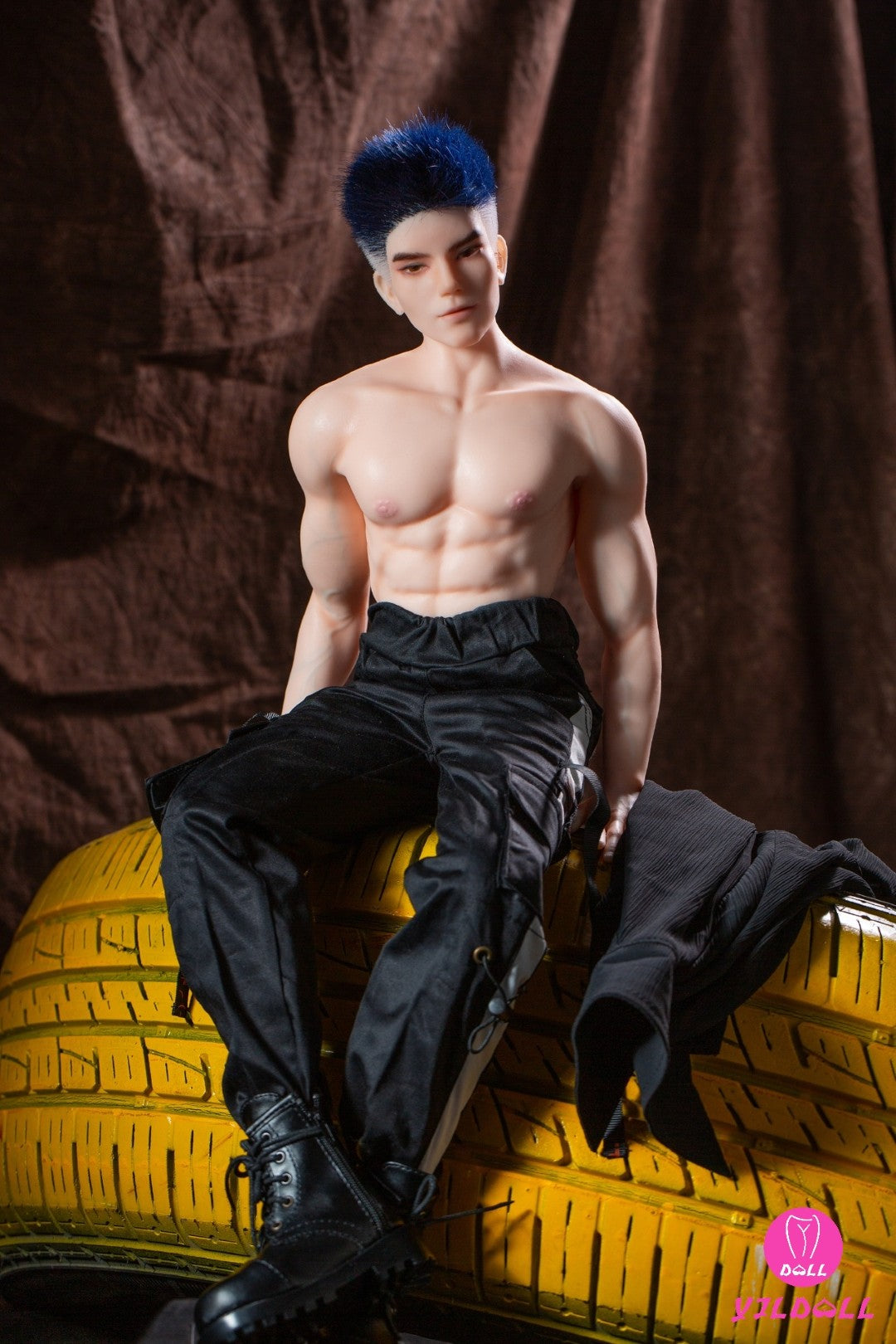 Paul mâle poupée sexuelle (YJL Doll 62cm MD015 Silicone)