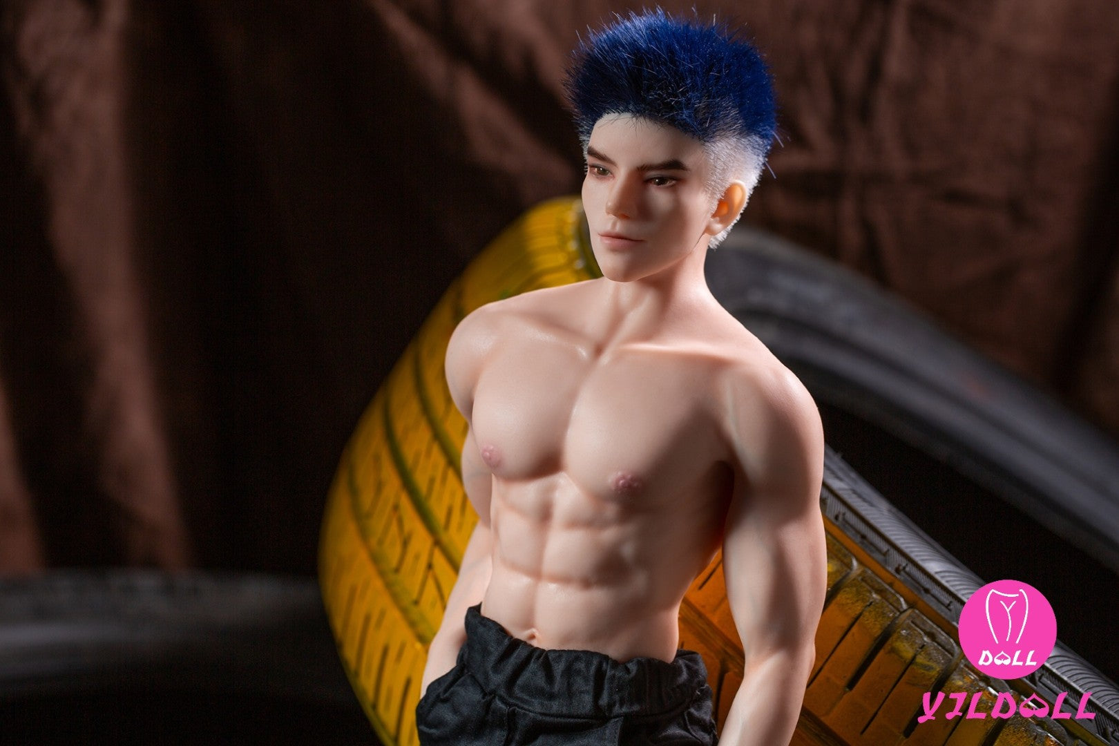 Paul mâle poupée sexuelle (YJL Doll 62cm MD015 Silicone)