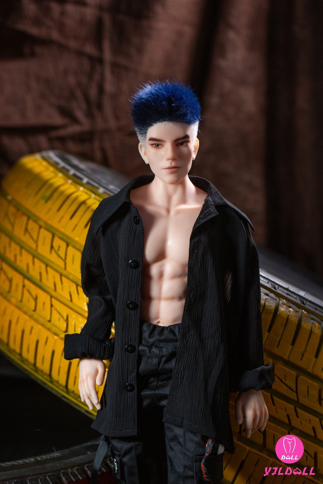 Paul mâle poupée sexuelle (YJL Doll 62cm MD015 Silicone)