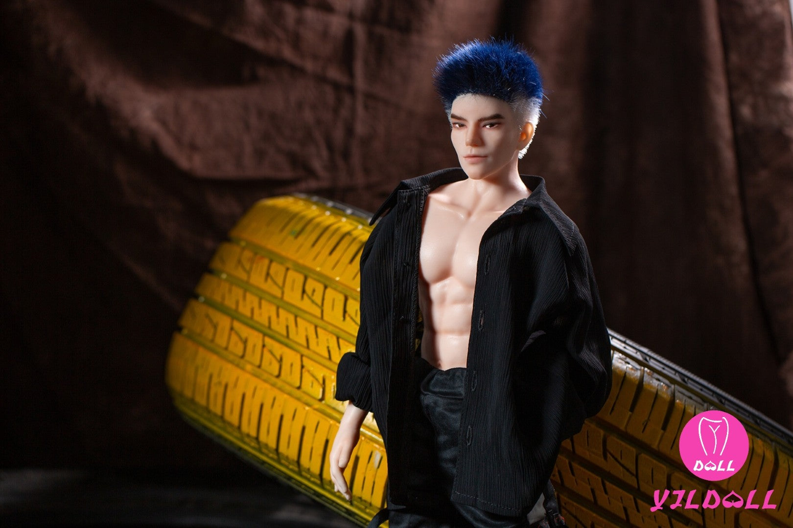 Paul mâle poupée sexuelle (YJL Doll 62cm MD015 Silicone)