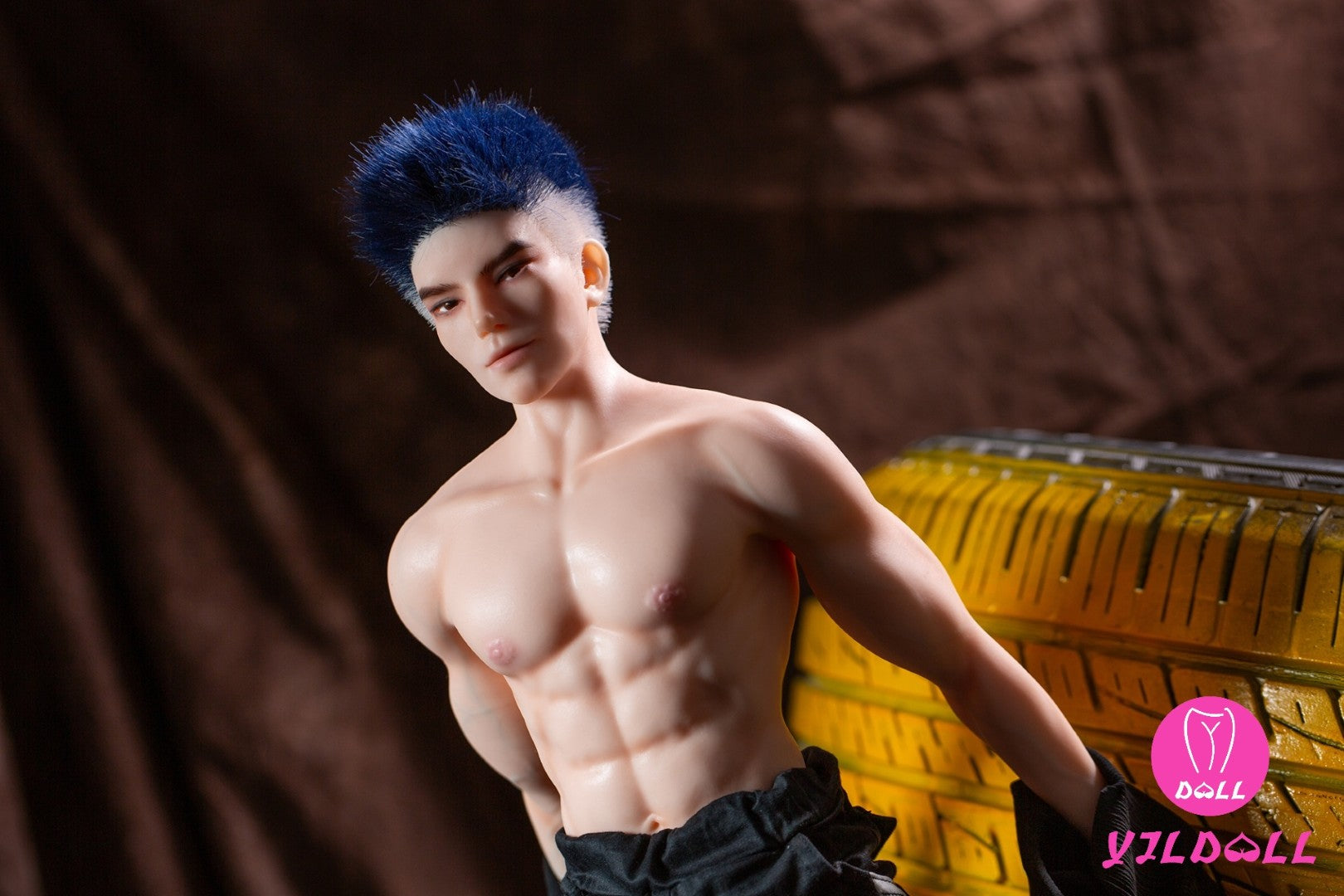 Paul mâle poupée sexuelle (YJL Doll 62cm MD015 Silicone)