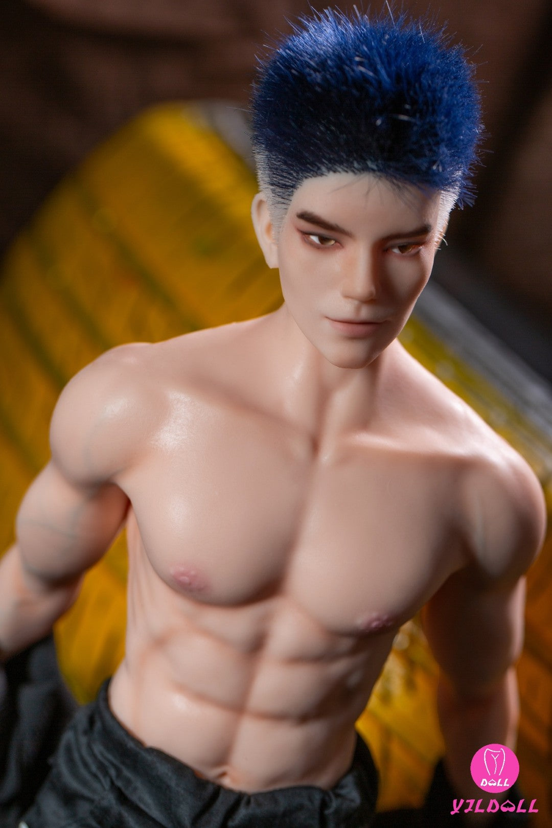 Paul mâle poupée sexuelle (YJL Doll 62cm MD015 Silicone)