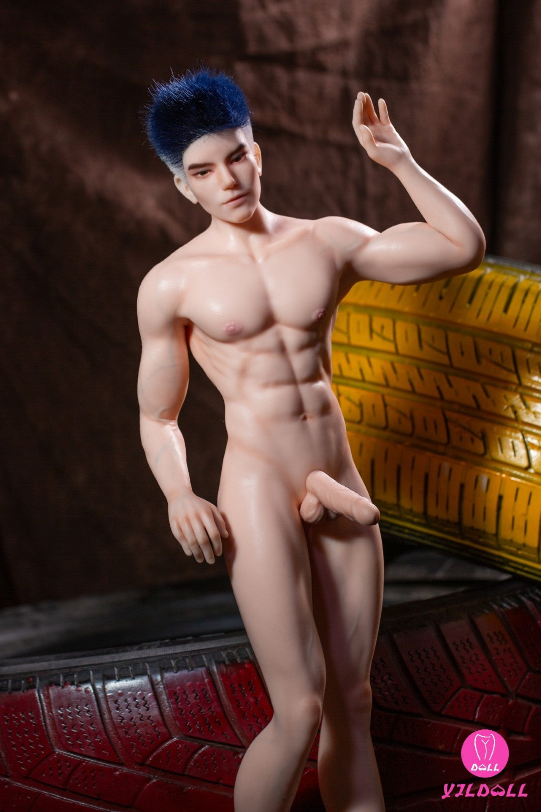 Paul mâle poupée sexuelle (YJL Doll 62cm MD015 Silicone)