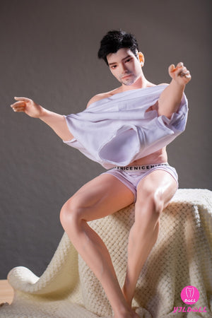 Brian mâle poupée sexuelle (YJL Doll 62cm MD016 Silicone)