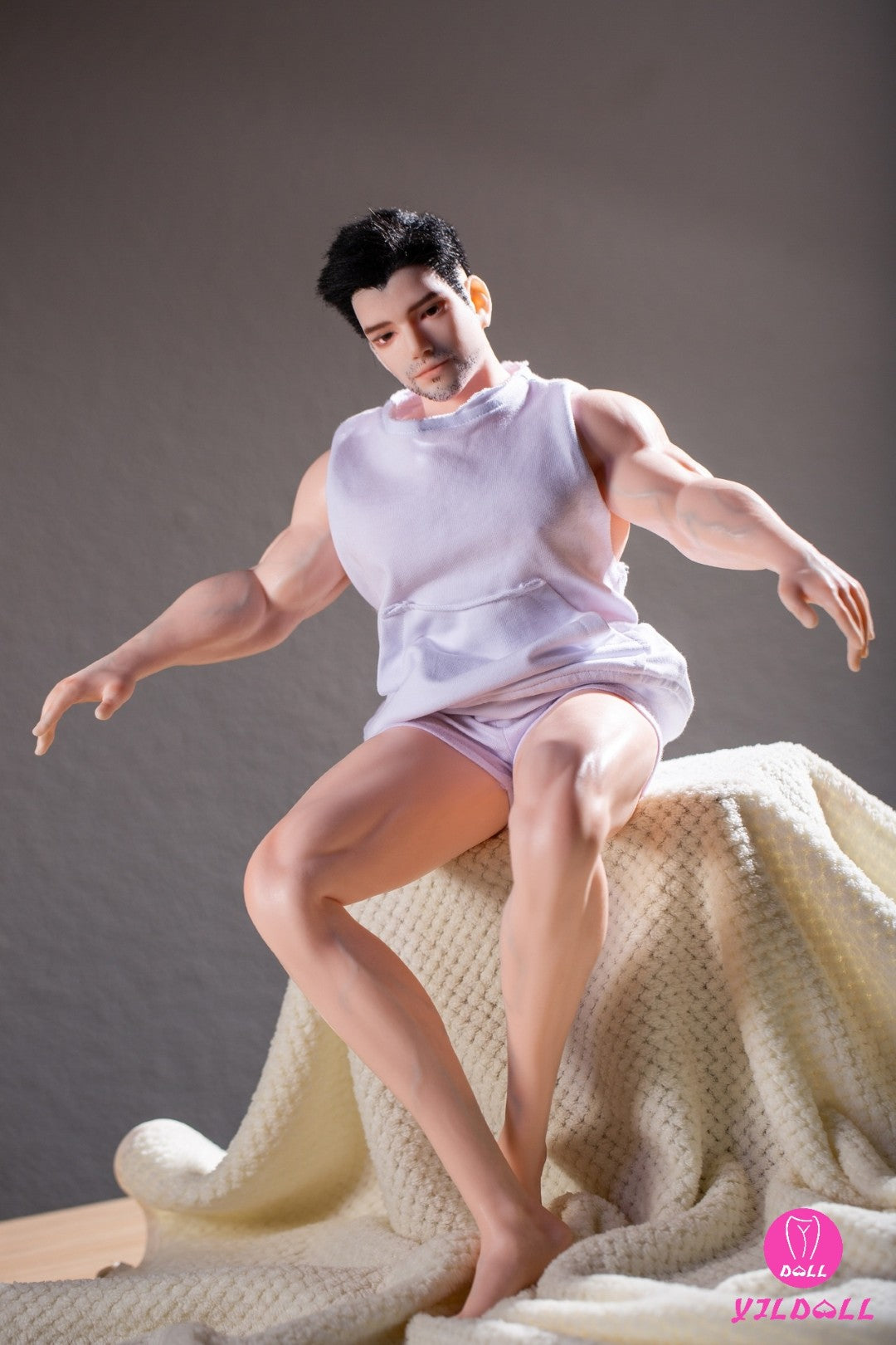 Brian mâle poupée sexuelle (YJL Doll 62cm MD016 Silicone)