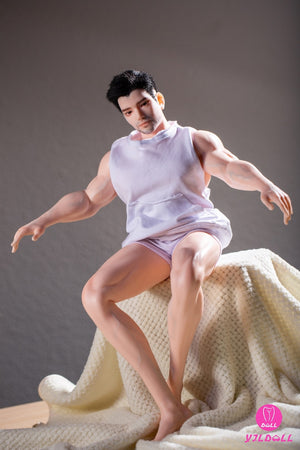Brian mâle poupée sexuelle (YJL Doll 62cm MD016 Silicone)
