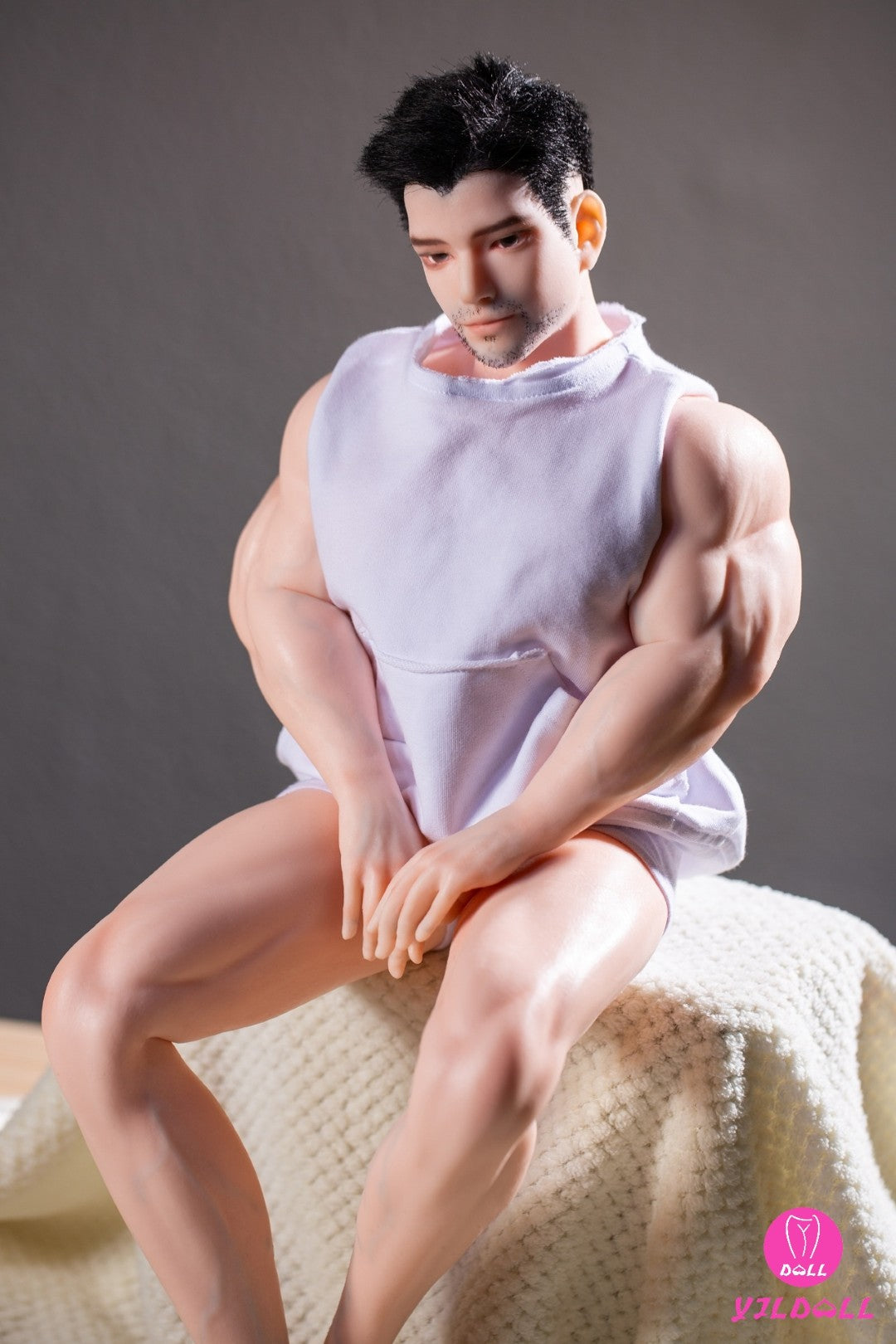 Brian mâle poupée sexuelle (YJL Doll 62cm MD016 Silicone)