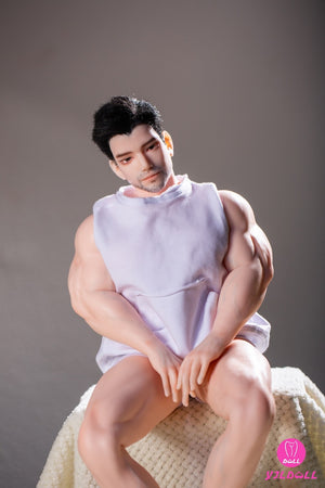 Brian mâle poupée sexuelle (YJL Doll 62cm MD016 Silicone)