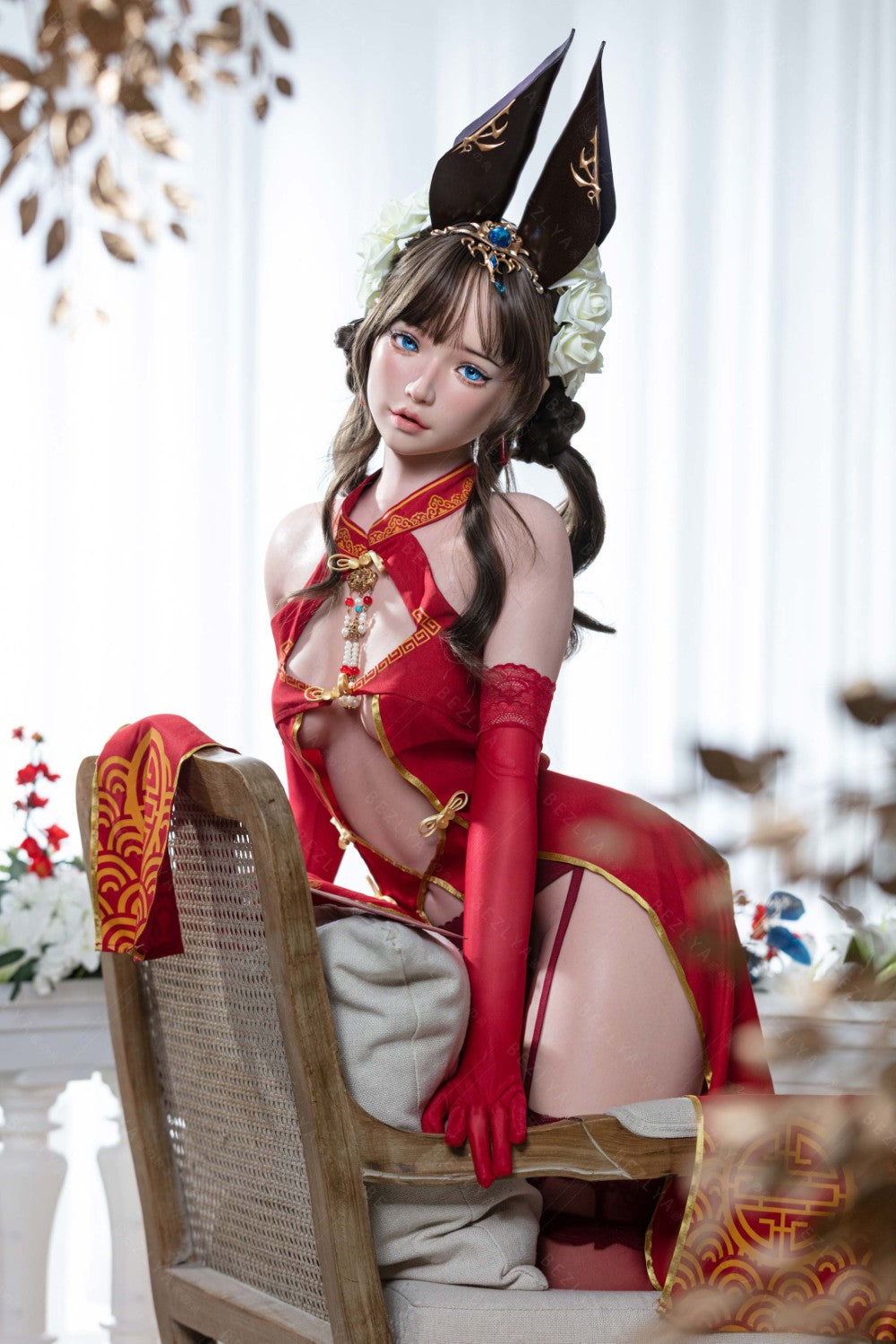 Mandradora poupée sexuelle (Bezlya Doll 155 cm B-t-tasp 2.1 Silicone)