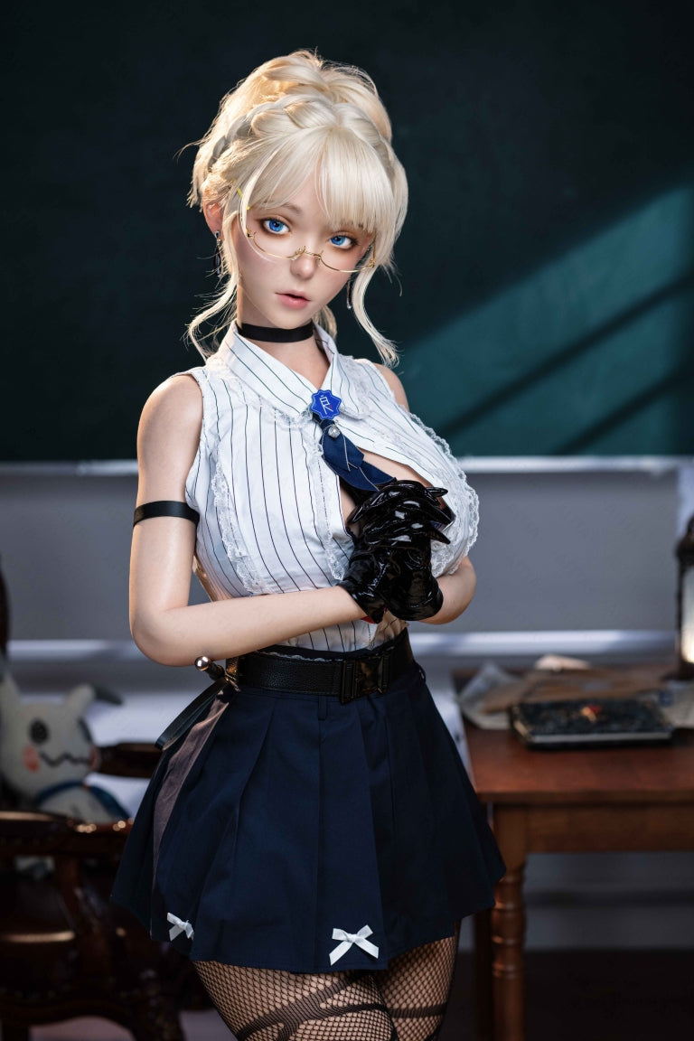 Violette poupée sexuelle (Poupée AITIA 157cm Bonnet F 2.2CF Silicone)