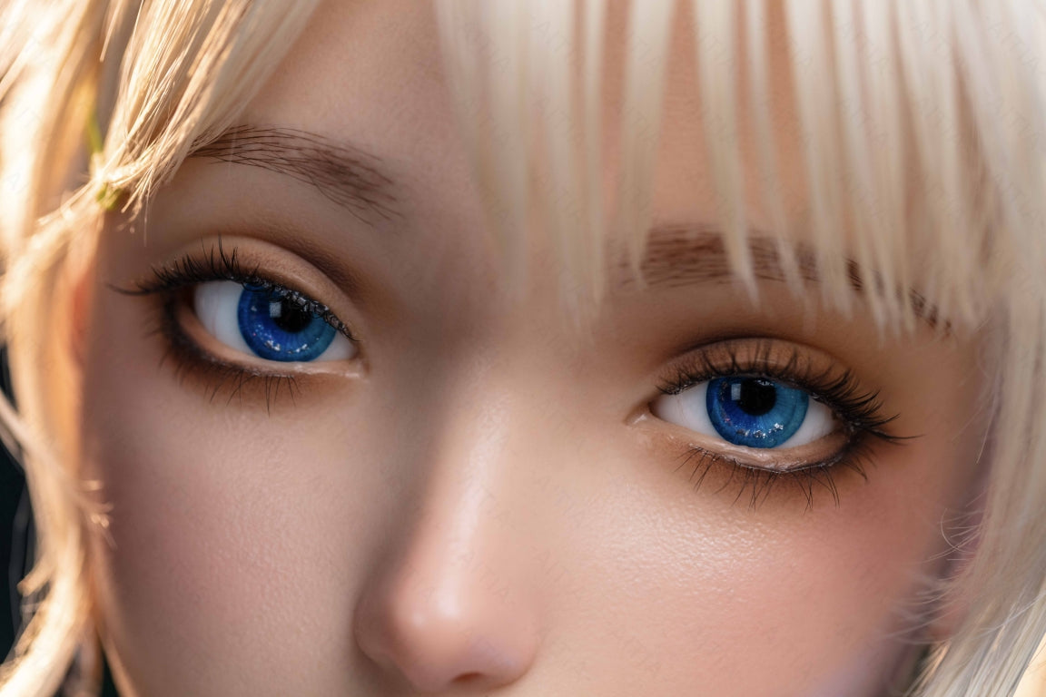 Violette poupée sexuelle (Poupée AITIA 157cm Bonnet F 2.2CF Silicone)