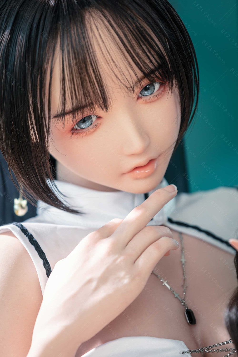 Vanille poupée sexuelle (Bezlya Doll 155 cm E-cup 2.2CF Silicone)