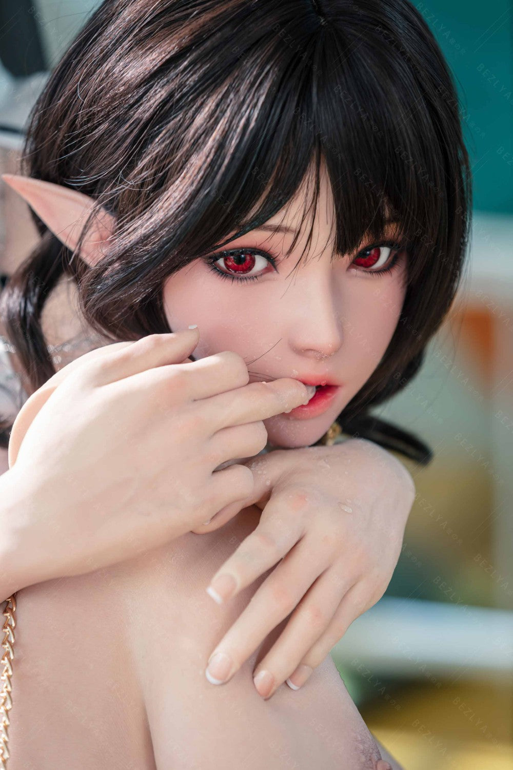 Vanille poupée sexuelle (Bezlya Doll 155 cm E-cup 2.2CF Silicone)