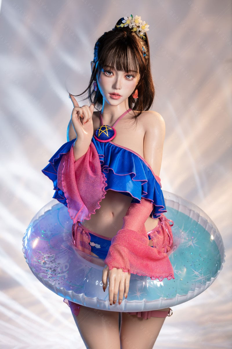 Nymphée poupée sexuelle (Bezlya Doll 155 cm E-cup 2.2CF Silicone)