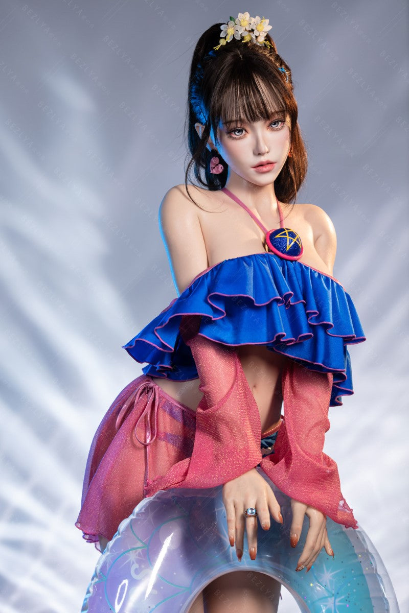 Nymphée poupée sexuelle (Bezlya Doll 155 cm E-cup 2.2CF Silicone)
