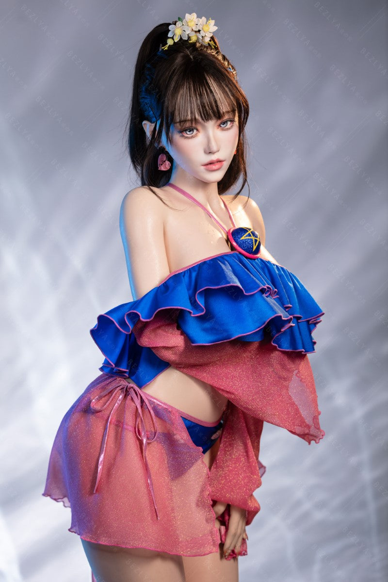 Nymphée poupée sexuelle (Bezlya Doll 155 cm E-cup 2.2CF Silicone)