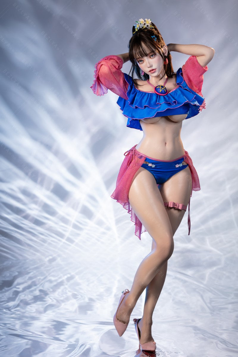 Nymphée poupée sexuelle (Bezlya Doll 155 cm E-cup 2.2CF Silicone)