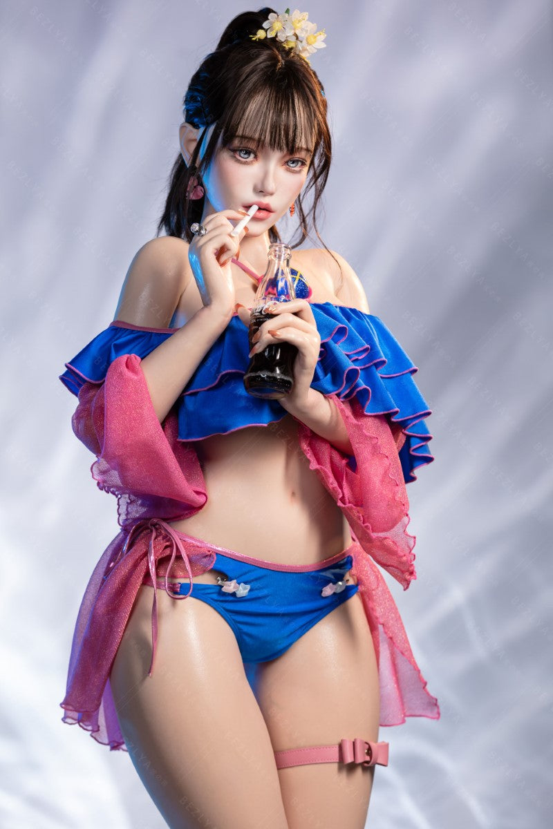 Nymphée poupée sexuelle (Bezlya Doll 155 cm E-cup 2.2CF Silicone)