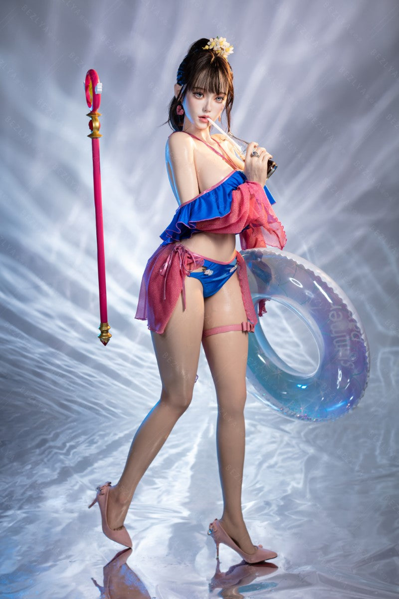 Nymphée poupée sexuelle (Bezlya Doll 155 cm E-cup 2.2CF Silicone)