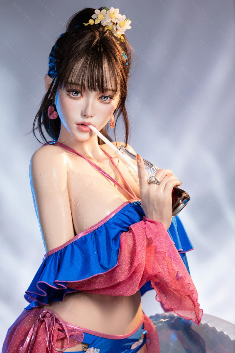 Nymphée poupée sexuelle (Bezlya Doll 155 cm E-cup 2.2CF Silicone)