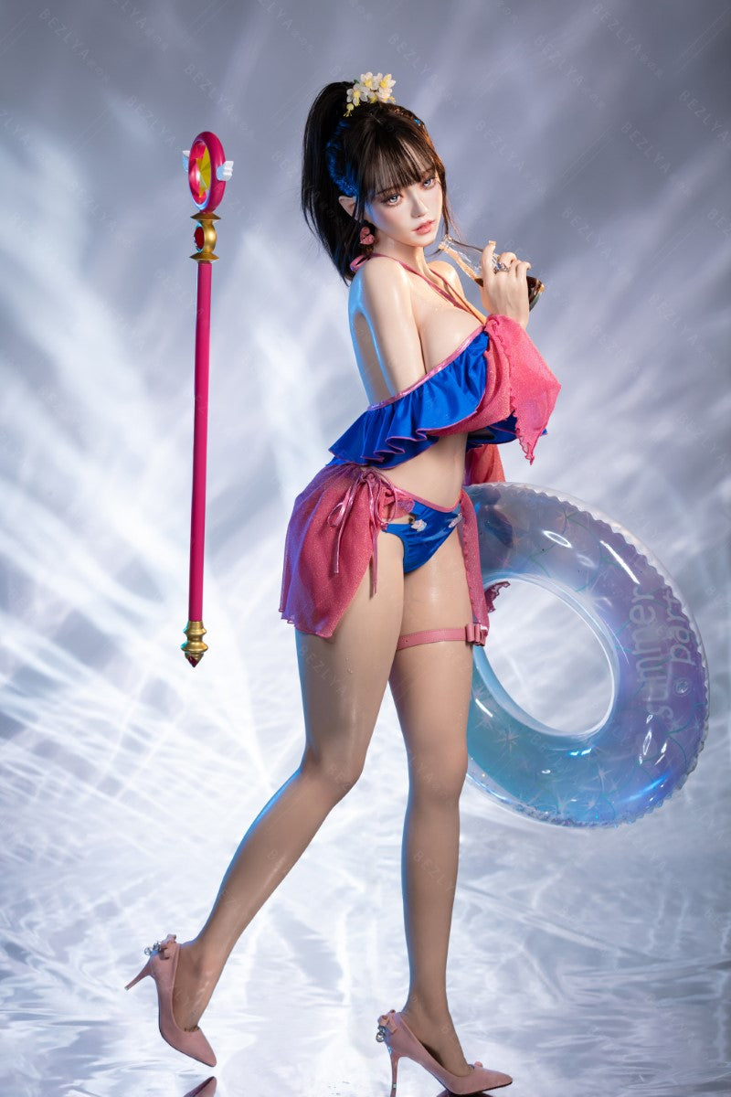 Nymphée poupée sexuelle (Bezlya Doll 155 cm E-cup 2.2CF Silicone)