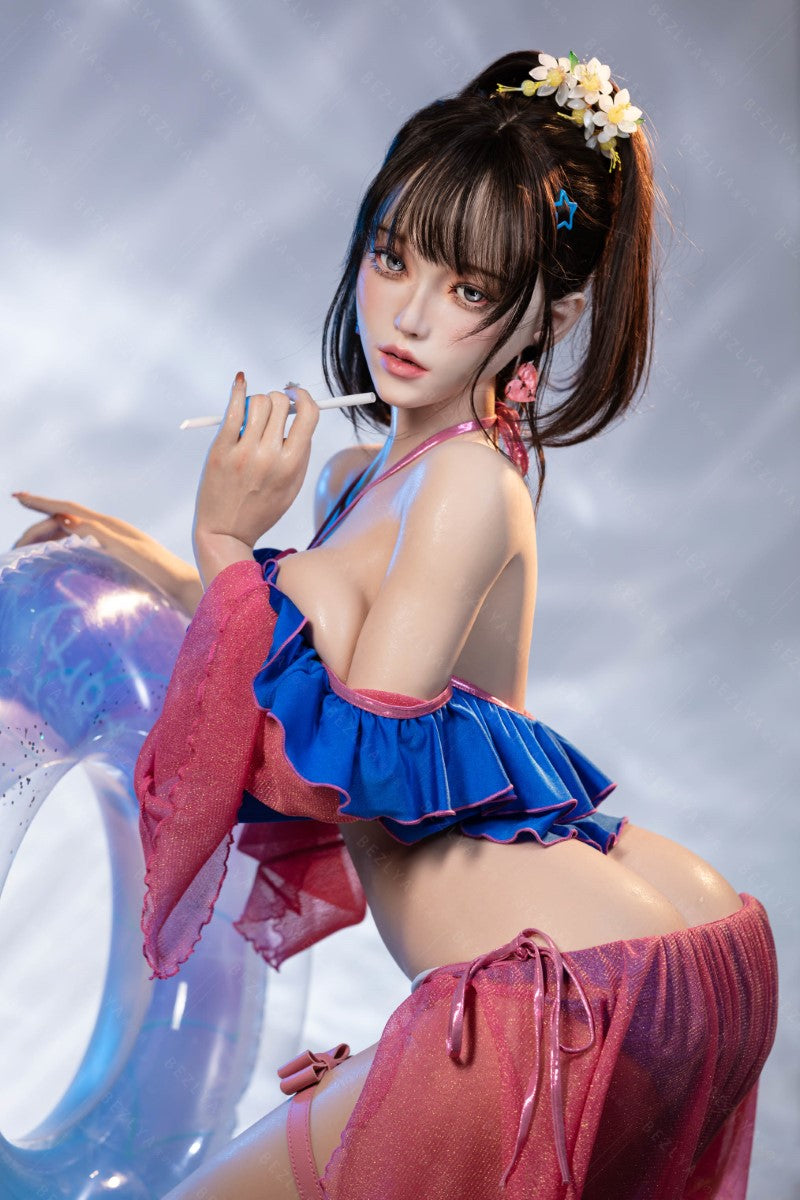 Nymphée poupée sexuelle (Bezlya Doll 155 cm E-cup 2.2CF Silicone)