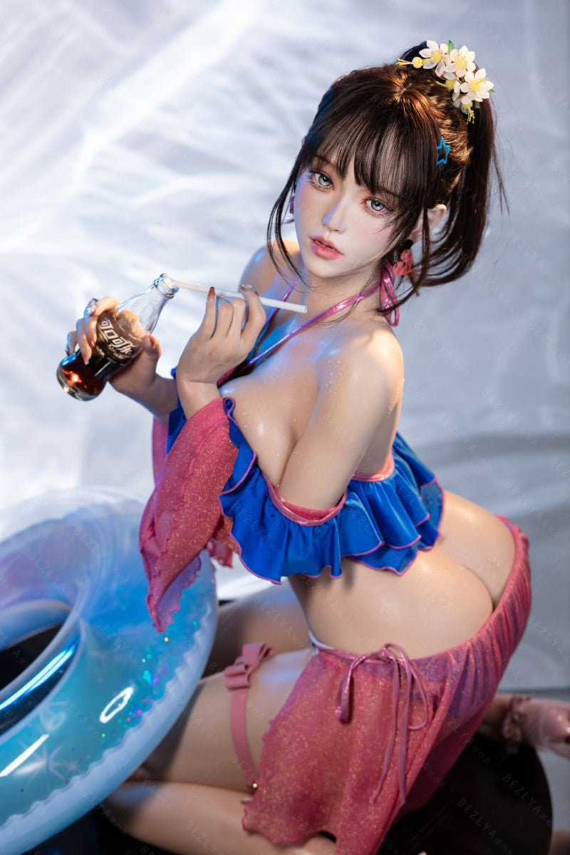 Nymphée poupée sexuelle (Bezlya Doll 155 cm E-cup 2.2CF Silicone)