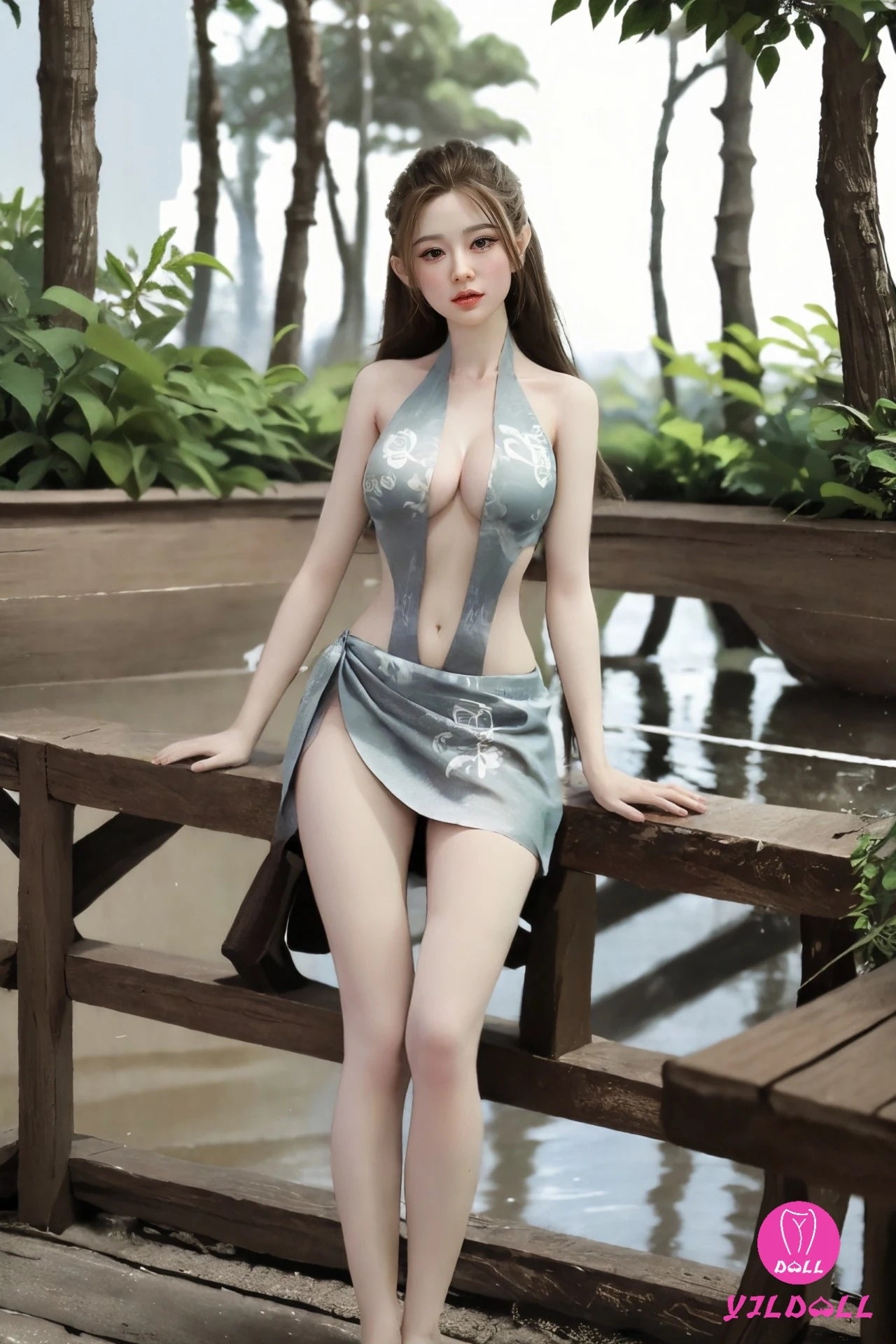 Elliot poupée sexuelle (YJL Doll 168cm E-Cup # 402 TPE + Silicone)