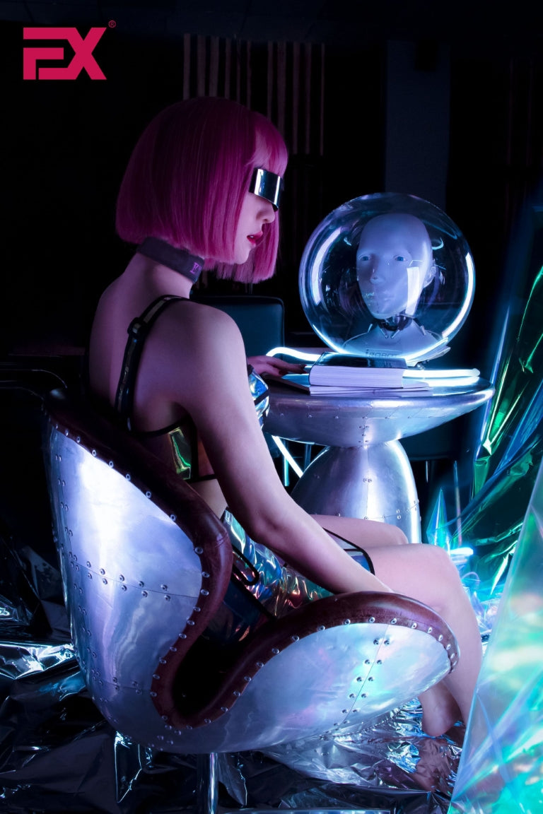 Jie CyberPunk poupée sexuelle (EXDoll Bonnet B 166 cm #Exclone Silicone)