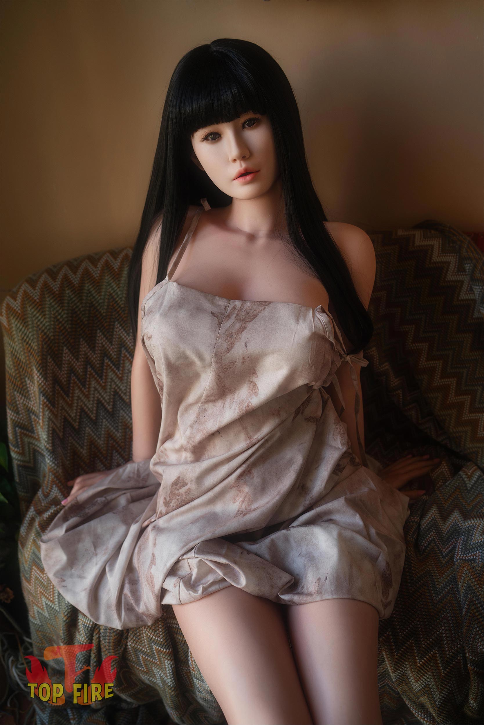 Rose poupée sexuelle (Top Fire Doll 158cm D-Kupa T30 Silicone)