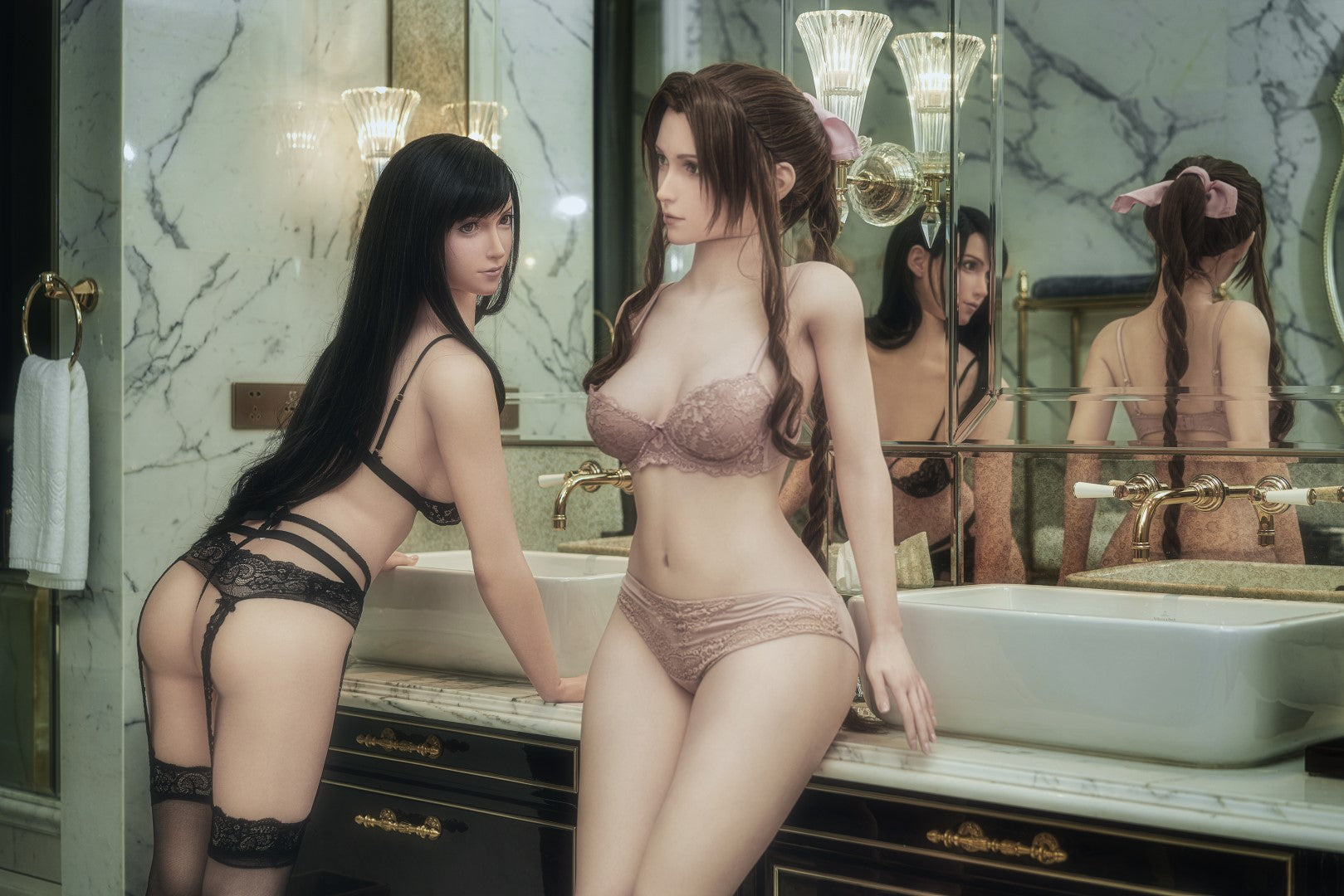 Aerith poupée sexuelle (Game Lady 167cm d-kupa n ° 04 Silicone)