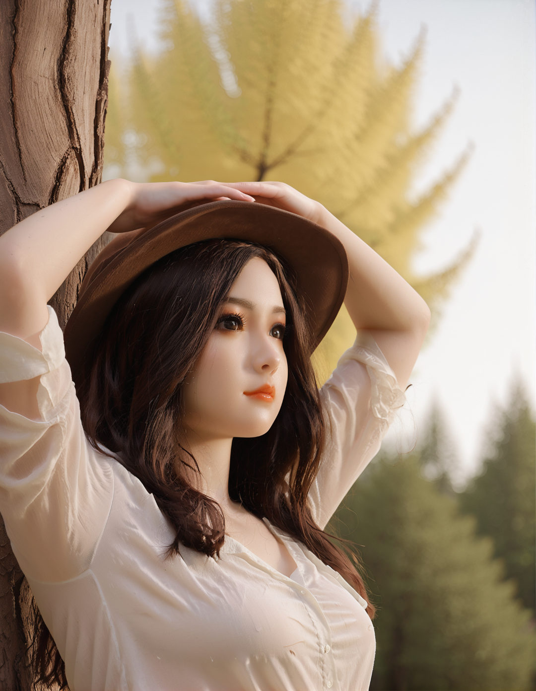 Mei poupée sexuelle (Aibei Doll Bonnet B 148 cm #AB2 TPE+Silicone)