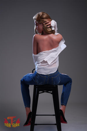 Susan poupée sexuelle (Top Fire Doll 170cm E-Cup T17 Silicone)