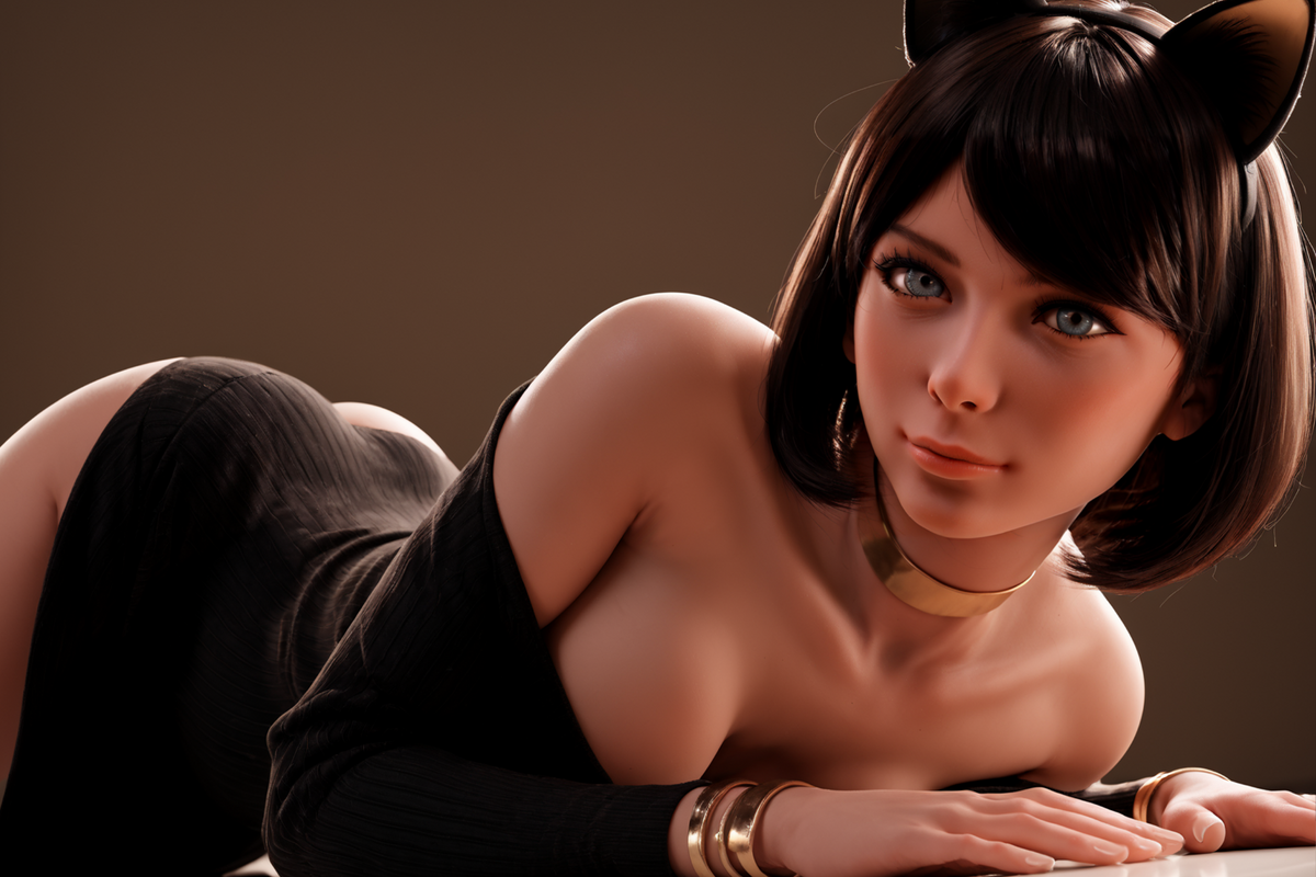 Debbie poupée sexuelle (Aibei Doll 151 cm F-Cup #AB17 TPE+Silicone)