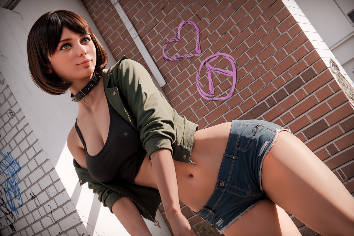 Mathilde poupée sexuelle (Aibei Doll 151 cm F-Cup #AB17 TPE+Silicone)