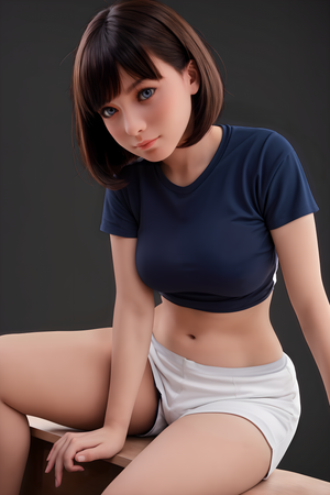 Ela poupée sexuelle (Aibei Doll 151cm f-tUP # AB17 TPE + Silicone)