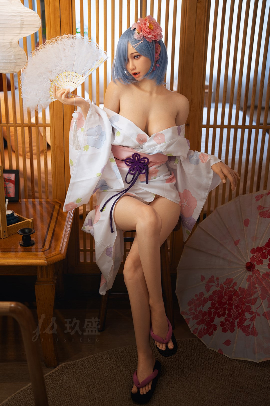 Betty poupée sexuelle (Jiusheng 160cm E-Cup # 21B ROS TPE + silicone)