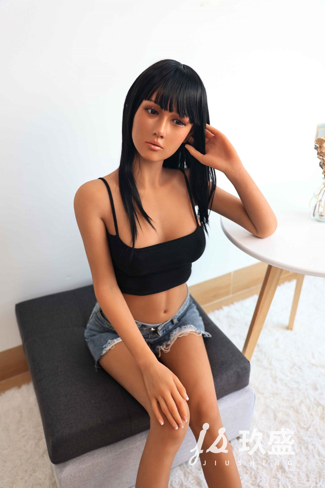 Amy poupée sexuelle (Jiusheng 163 cm F-Cup #1 TPE+Silicone)