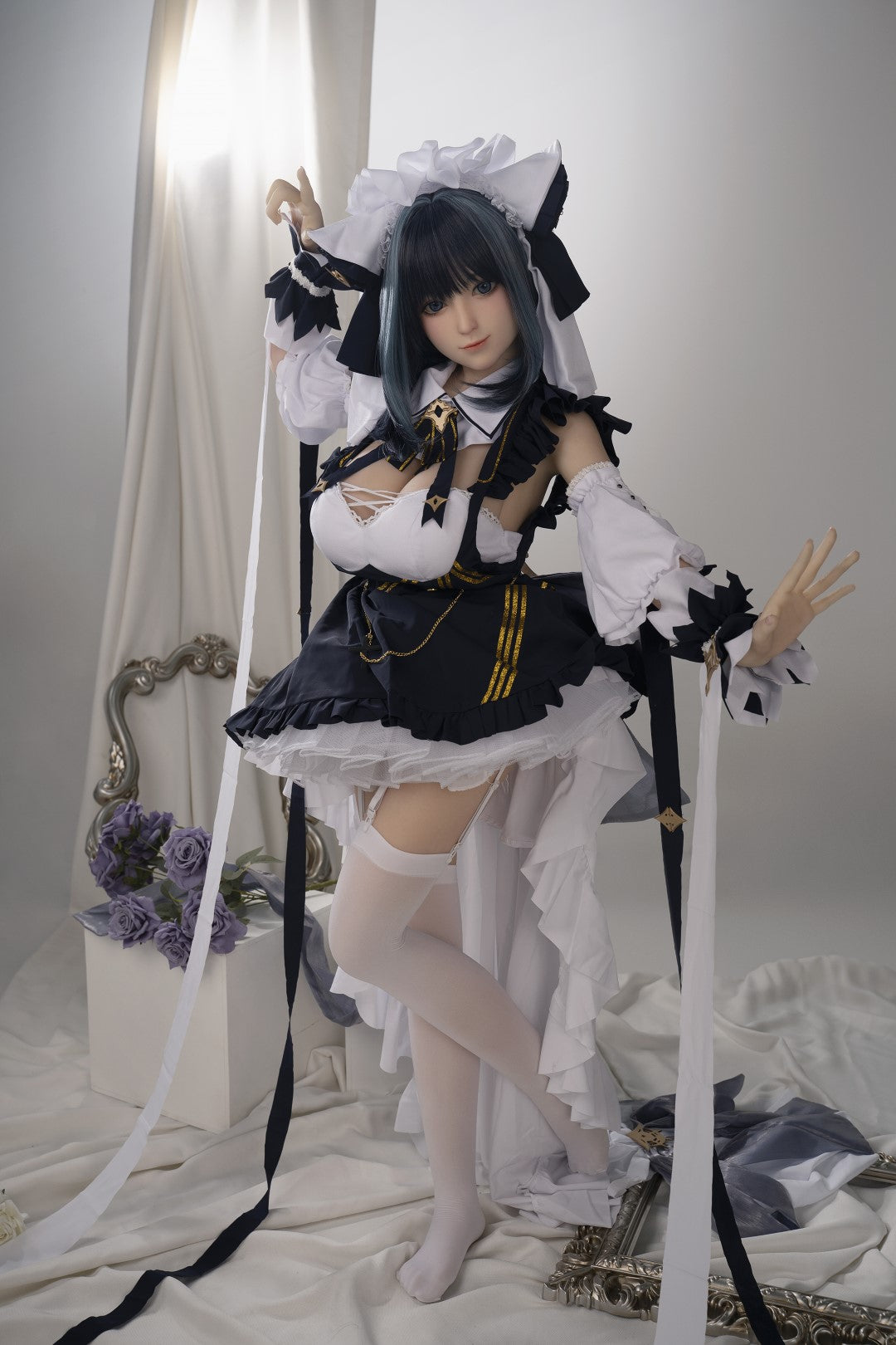 Akane poupée sexuelle (AXB Doll 140 cm (G-Cup GD22-1 TPE+Silicone)