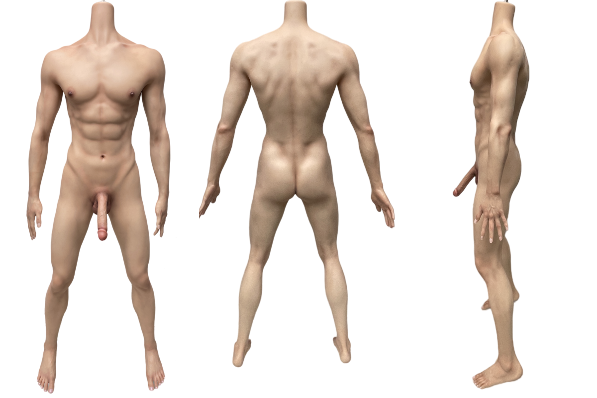 Gavin Mâle poupée sexuelle (Jiusheng 180cm #2M Silicone)