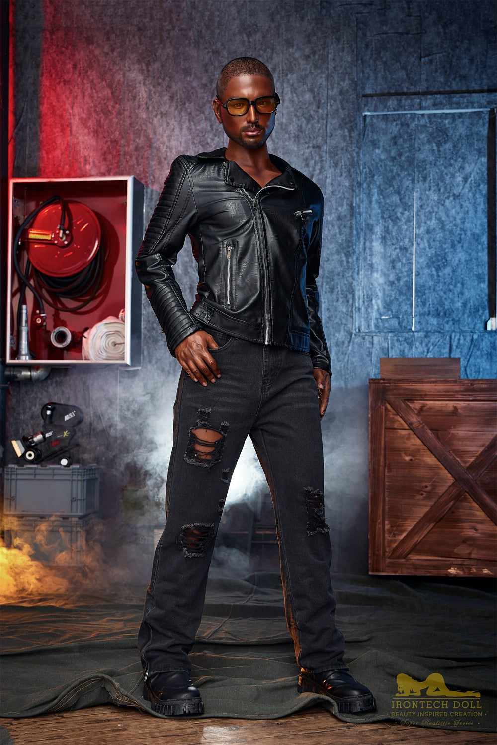 Kévin Mâle poupée sexuelle (Irontech Doll 170 cm (M1 Silicone)