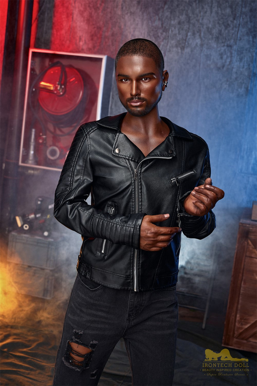 Kévin Mâle poupée sexuelle (Irontech Doll 170 cm (M1 Silicone)