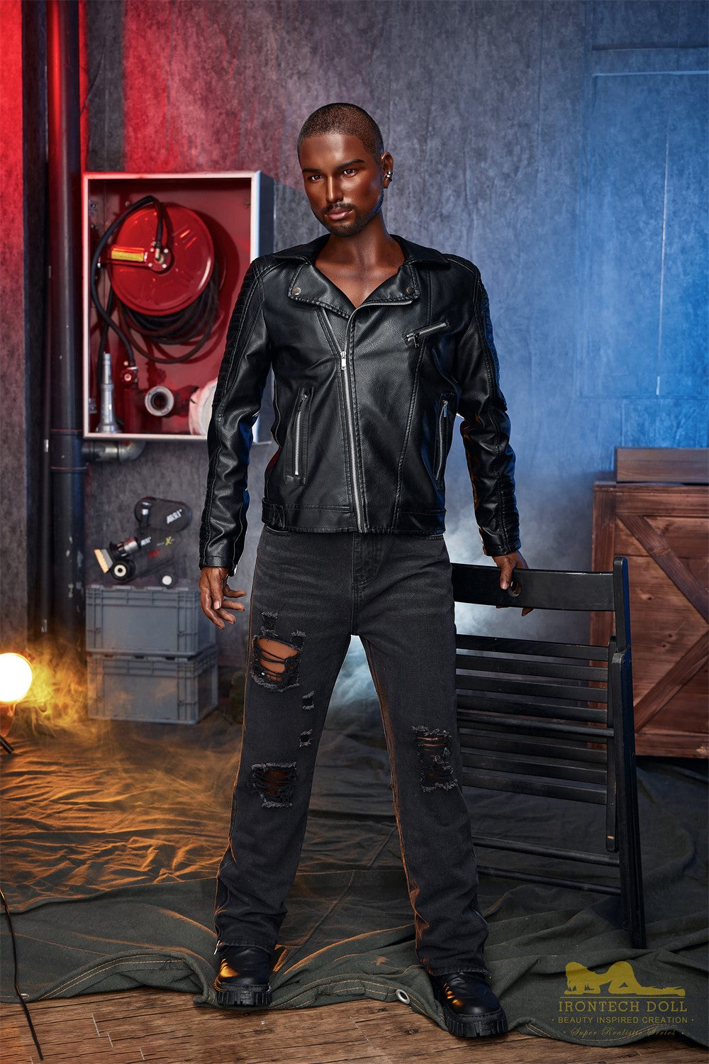 Kévin Mâle poupée sexuelle (Irontech Doll 170 cm (M1 Silicone)
