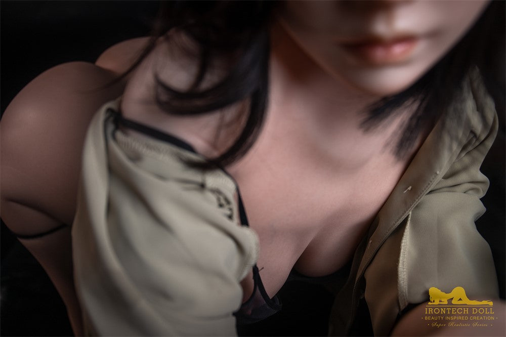 Eileen poupée sexuelle (Irontech Doll 163 cm (B-Cup S40 Silicone)