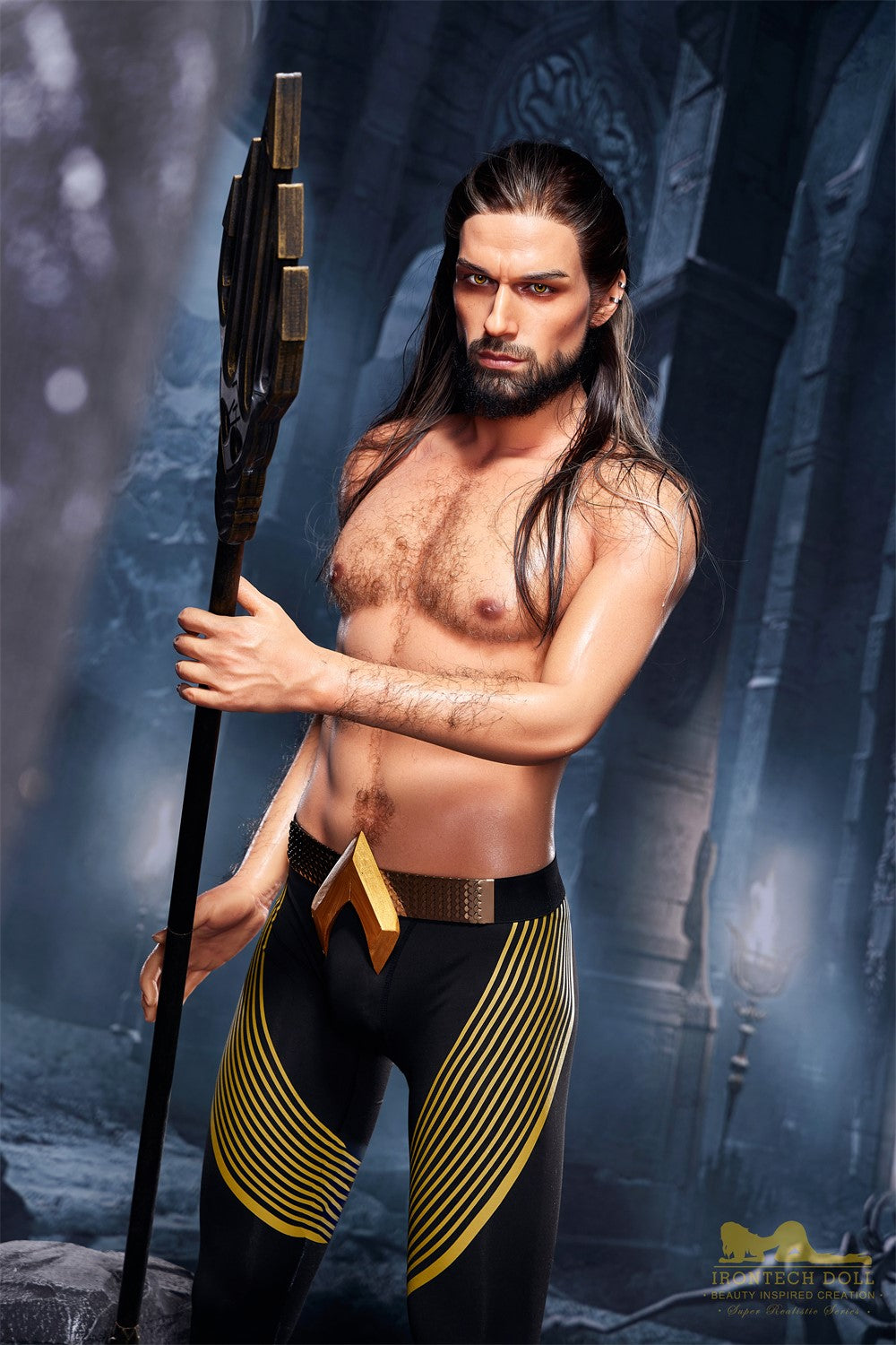 Thomas mâle poupée sexuelle (Irontech Doll 170cm M5 Silicone)